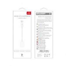 LT PLUS B7017 MICRO OTG ADAPTADOR BLANCO