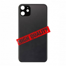 Tapa trasera tallada en frío integrado para iPhone 12 6.1 negra