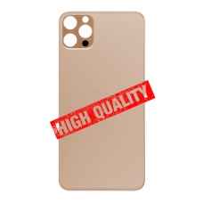 Tapa trasera tallada en frío integrado para iPhone 12 Pro Max 6.7 oro