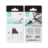 IKREA WB1312 ADAPTADOR TYPE-C(MACHO) TO RJ45(HEMBRA) PLATA