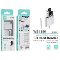 IKREA WB1386 LECTOR DE TARJETAS SD INTERFAZ TYPE-C