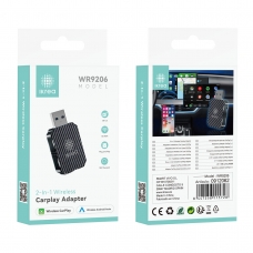 IKREA WR9206 ADAPTADOR INALÁMBRICO 2 EN 1 PARA CARPLAY
