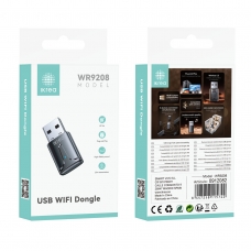 IKREA WR9208 RECEPTOR DONGLE USB WIFI BLUETOOTH 5.4 MULTI DISPOSITIVO ALTA COMPATIBILIDAD