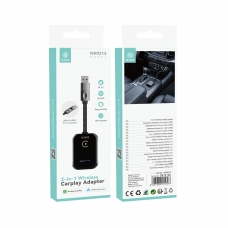 IKREA WR9213 ADAPTADOR INALÁMBRICO 2 EN 1 PARA CARPLAY USB-A Y USB-C
