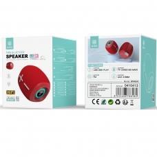 IKREA WF4041 ALTAVOZ TWS BLUETOOTH HF IPX5 1800MAH 8W ROJO