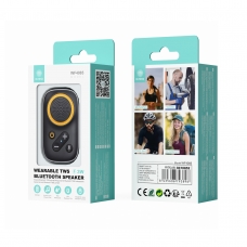 IKREA WF4085 ALTAVOZ PORTÁTIL BLUETOOTH TWS IMPERMEABLE IPX5 600MAH NEGRO 