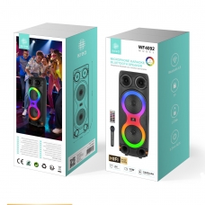 IKREA WF4092 ALTAVOZ HIFI BLUETOOTH CON MICRÓFONO KARAOKE Y MANDO 15W AUTONOMÍA 2 HORAS