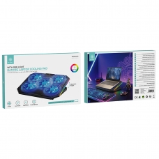 IKREA WR9223 BASE REFRIGERADORA AJUSTABLE CON LUZ RGB PARA PORTÁTIL 10-17´´