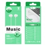 LT PLUS C6075 AURICULARES IN-EAR STEREO CON MICROFONO 3.5MM BLANCO