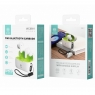 IKREA WC8901 AURICULARES INALÁMBRICOS TWS BLUETOOTH CON MINI PANTALLA DIGITAL BLANCO