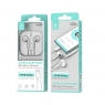 IKREA WC3078 AURICULARES ESTÉREO CON CONECTOR TYPE-C 1.2M TPE BLANCO