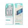 IKREA WC8399 AURICULARES ESTÉREO CON CONECTOR LIGHTNING 1.2M TPE AZUL HIELO