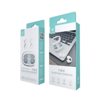 IKREA WC8901 AURICULARES INALÁMBRICOS TWS BLUETOOTH CON MINI PANTALLA DIGITAL BLANCO
