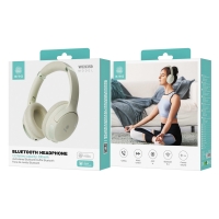 IKREA WC9359 CASCO AURICULAR INÁLAMBRICO BLUETOOTH PLEGABLE BEIGE