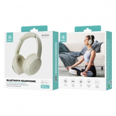 IKREA WC9359 CASCO AURICULAR INÁLAMBRICO BLUETOOTH PLEGABLE BEIGE