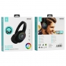 IKREA WC9452 AURICULARES CASCO INALÁMBRICOS ABS BLUETOOTH RGB LED 300MAH AUTONOMÍA 10 HORAS NEGRO