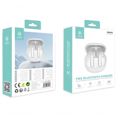 IKREA WC9475 AURICULARES INALÁMBRICOS TWS BLUETOOTH V6.0 BLANCO