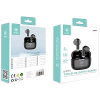 IKREA WC9477 AURICULARES INALÁMBRICOS ENC TWS BLUETOOTH V6.0 NEGRO