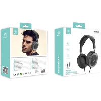 IKREA WC9523 CASCO AURICULAR CON CABLE INTERFAZ TYPE-C NEGRO