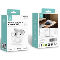 IKREA WC9529 AURICULARES INALÁMBRICOS TWS BLUETOOTH HASTA 6 HORAS AUTONOMÍA BLANCO