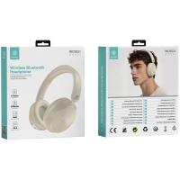 IKREA WC9531 AURICULARES CASCO INALÁMBRICOS CON ESPONJA ABS BLUETOOTH 200MAH COLOR ALBARICOQUE