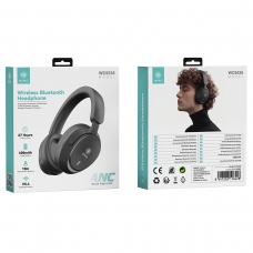 IKREA WC9536 AURICULARES CASCOS INALÁMBRICOS ANC BLUETOOTH 400MAH AUTONOMÍA 27 HORAS NEGRO