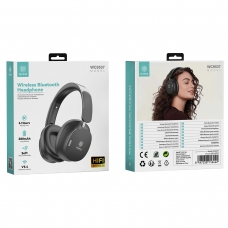 IKREA WC9537 AURICULARES CASCOS INALÁMBRICOS TACTO SUAVE HIFI BLUETOOTH 200MAH AUTONOMÍA 6 HORAS NEGRO