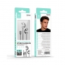IKREA WC9540 AURICULARES STEREO TYPE-C CON CLIP PARA LA OREJA NEGRO