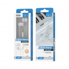 ISER SC3019 AURICULARES ESTERO 3.5MM 1.2M BLANCO