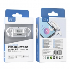 ISER SC3035 AURICULARES EARBUDS TWS CON BLUETOOTH 5.2 200MAH BLANCO