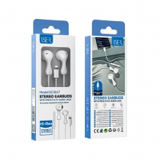 ISER SC3047 AURICULARES ESTÉREO HI-RES CON CONECTOR LIGHTNING BLANCO