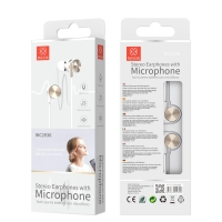 WOOX WC2936 AURICULARES STEREO CON MICRÓFONO ORO