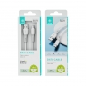 IKREA WB1279 CABLE SILICONA LÍQUIDA TYPE-C 3.4A 1M BLANCO