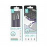 IKREA WB1293 CABLE SILICONA LÍQUIDA LIGHTNING 3.4A 1M3A MORADO