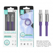 IKREA WB1294 CABLE PD TYPE-C TO TYPE-C 60W 3A MORADO