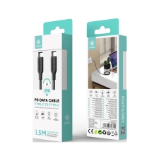 IKREA WB1333 CABLE PD TYPE-C TO TYPE-C PARA SERIES IPHONE 15 100W 1.5M NEGRO