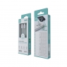 IKREA WB1339 CABLE DE TELA TRENZADO TYPE-C TO TYPE-C PARA SERIE IPHONE 15 60W 3A 1M VERDE