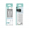IKREA WB1371 CABLE DE CARGA RÁPIDA TYPE-C TO TYPE-C 60W 1M BLANCO
