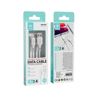 IKREA WB1502 CABLE DE DATOS LIGHTNING 12W 2.4A MAX 1M BLANCO
