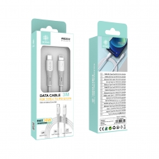 IKREA WB2032 CABLE DE CARGA RÁPIDA TYPE-C TO LIGHTNING 30W 3M BLANCO