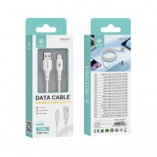 IKREA WB3007 CABLE DE DATOS DE CARGA RÁPIDA LIGHTNING 15W 3.0A MAX 2M BLANCO