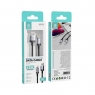 IKREA WB3021 CABLE DE CARGA RÁPIDA TRENZADO LIGHTNING 15W 3.0A MAX 1M NEGRO