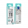IKREA WB3022 CABLE DE CARGA RÁPIDA TRENZADO TYPE-C TO TYPE-C 60W 20V/3A 1M NEGRO