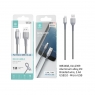 IKREA WB3488 CABLE DE DATO MICRO USB 2.4A 1M GRIS