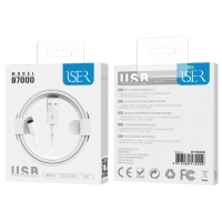 ISER B7000 CABLE LIGHTNING 2.0A 1M BLANCO