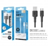ISER SK1001 CABLE MICRO USB 3.0A 1M OD4.0 NEGRO