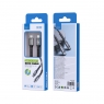 ISER SK1092 CABLE TRENZADO CARGA RÁPIDA TYPE-C TO TYPE-C 60W 1M NEGRO