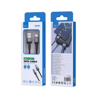 ISER SK1099 CABLE TRENZADO TYPE-C 5A 1M NEGRO