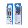 ISER SK1099 CABLE TRENZADO TYPE-C 5A 1M NEGRO