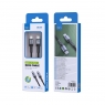 ISER SK1101 CABLE TRENZADO CARGA RÁPIDA TYPE-C TO TYPE-C 60W 1M NEGRO
